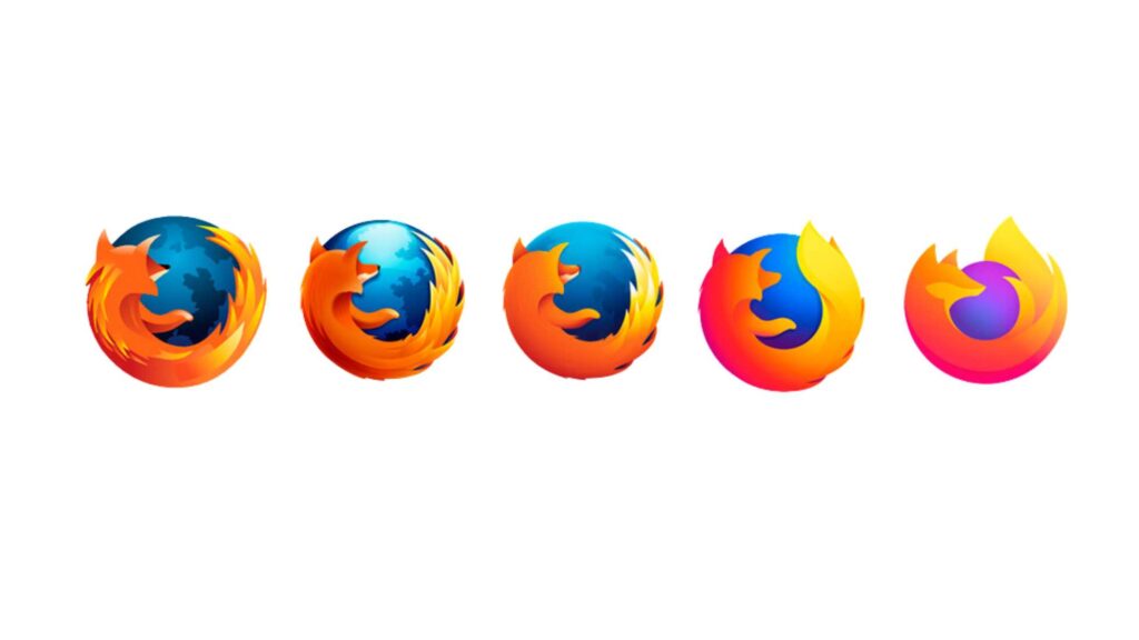 logo of Mozilla Firefox - Example of 3D logo