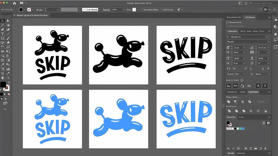 Designing A Logo In Adobe Illustrator