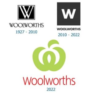 History of Woolworths logo