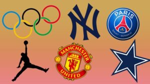 group of different sports logo design