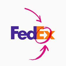 FedEx logo negative space