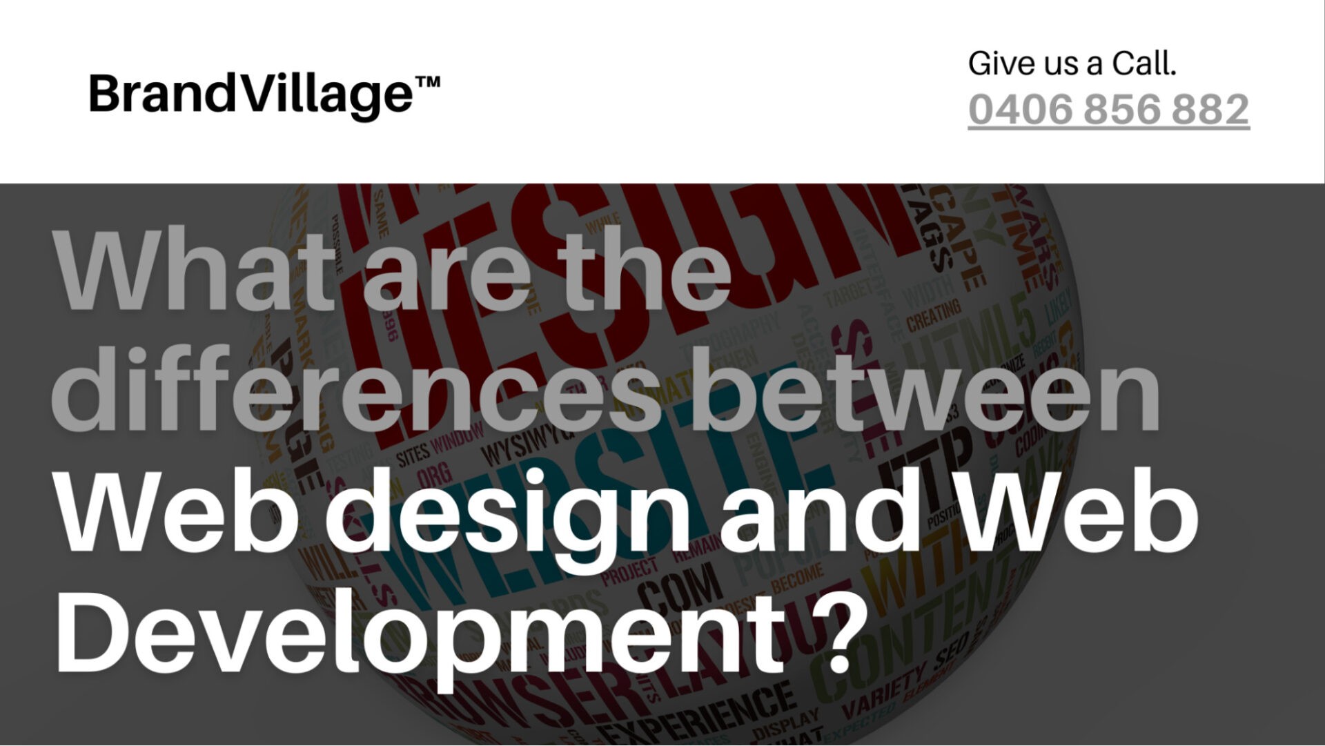 What are the Difference Between Web Design and Web Development?