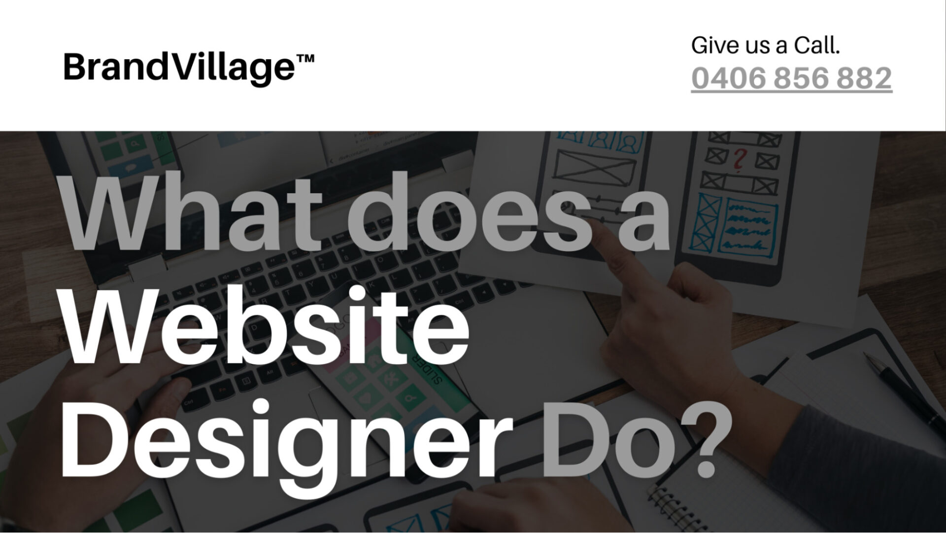 What does a Website Designer do?