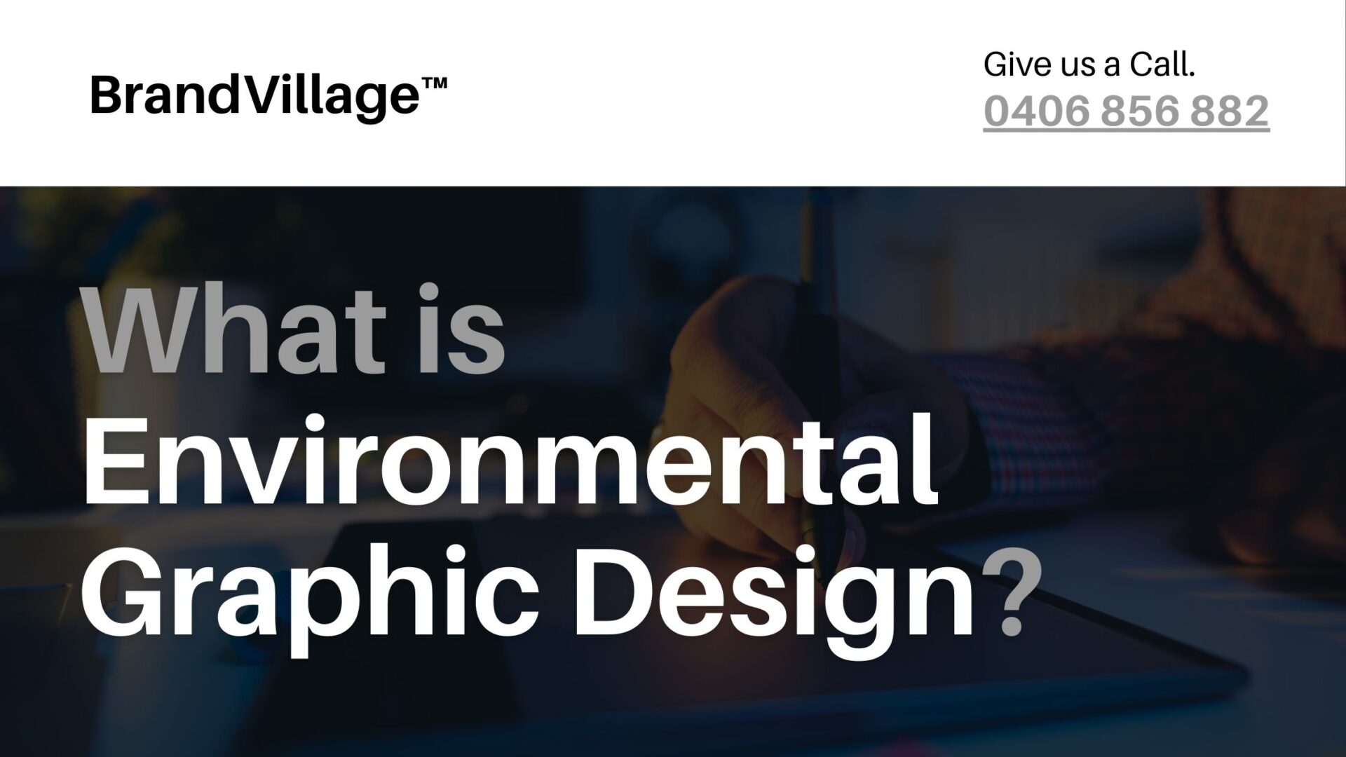 What is Environmental Graphic Design?
